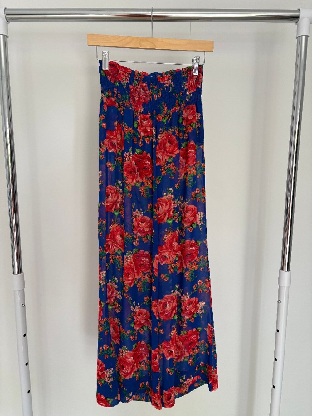 SHOW ME YOUR MUMU Floral Sheer Pants